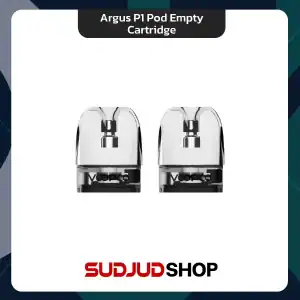 หัวพอต Argus P1 Pod Empty Cartridge (2 ชิ้น/กล่อง)