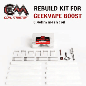 Coil Master ReBuild Kit for AegisBoost 0.4 ohm