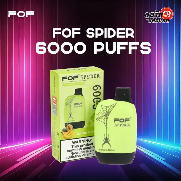 FOF Spider 6000 Puffs - Image 10