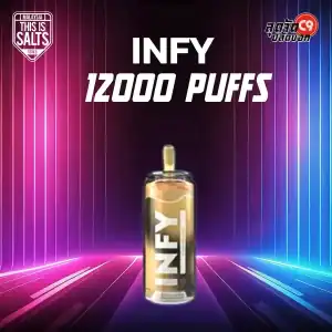 INFY 12000 Puff Hami Melon – หอมฉ่ำเย็นเหมือนกัดเมล่อนเนื้อกรอบจากฮอกไกโด