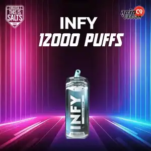 INFY 12000 Puffs Mineral Water – ใส เย็น ซ่า เบา ๆ เหมือนน้ำแร่ผสมกลิ่นผลไม้จาง ๆ