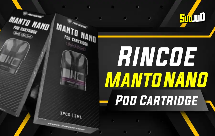 Manto Nano Pod Cartridge หัวพอตจากแบรนด์ Rincoe