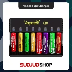 Vapcell Q8 Charger 8 ช่อง