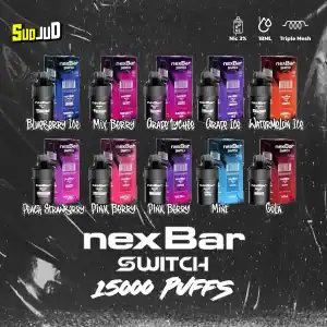 หัวน้ำยา nexbar 15000 puffs